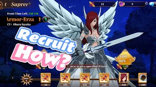 Fairy Tail Fierce Fight - How to recruit Armor Erza?