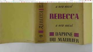 Rebecca by Daphne du Maurier First edition restoration