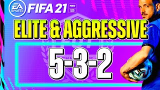 FIFA 21: 532 BEST CUSTOM TACTICS - How It SHOULD be used for Aggressive ATTACKING & DEFENDING