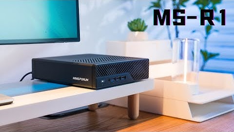 MINISFORUM MS-R1 New Launch — The World’s First ARM Mini Workstation