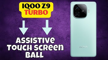 iqoo Z9 Turbo How To Enable & Disable Easy Touch Ball, Assistive Touch screen Ball  #latest
