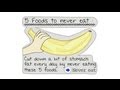 5 foods to never eat