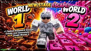 INSANE SPEED! 🍭 +1 Keyboard Candy Escape (NEW WORLD 2) 🔥 screenshot 1
