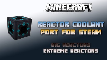 Reactor Coolant Port für Steam ⚡ Minecraft Big Reactors / Extreme Reactors Tutorial ⚡ Deutsch