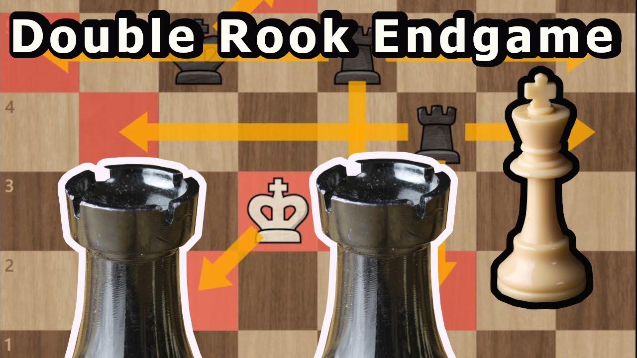 Double Rook Endgame - YouTube