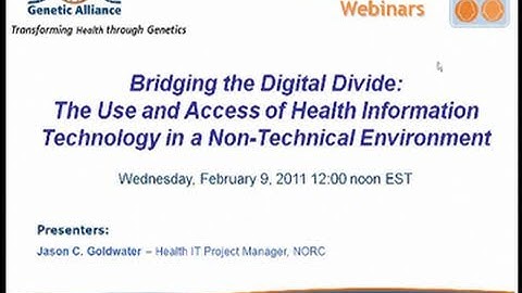 Bridging the Digital Divide