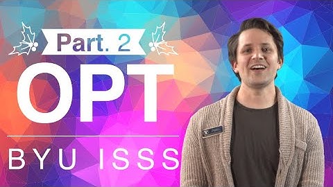 OPT Complete Workshop: Part 2, Application Process and After Being Approved