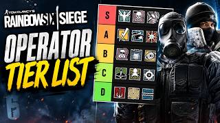 My PERSONAL Siege Operator Tierlist!