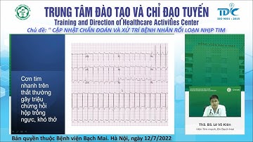 7. Cập nhật chẩn đoán và xử trí bệnh nhân rối loạn nhịp tim
