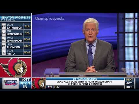 Tim Stützle - 2020 NHL Entry Draft Selection (ft. Alex Trebek)