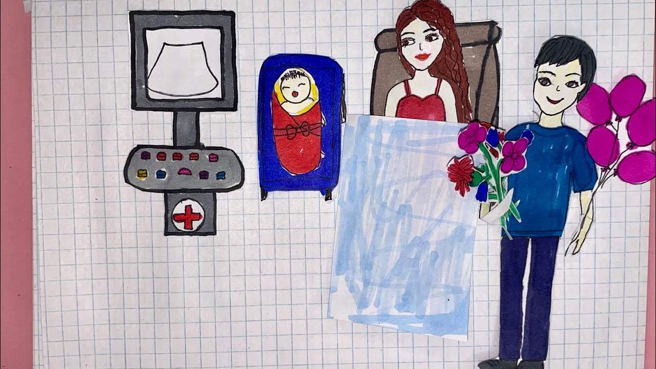 [ ️Paper diy ️]ASMR🤰🏻Pragnancy process/give birth / - YouTube