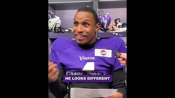 Justin Jefferson undercover picture 😭 #NFL #shorts