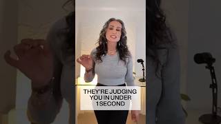 They judge in under 1 second… here’s how to influence their impression of you ✨