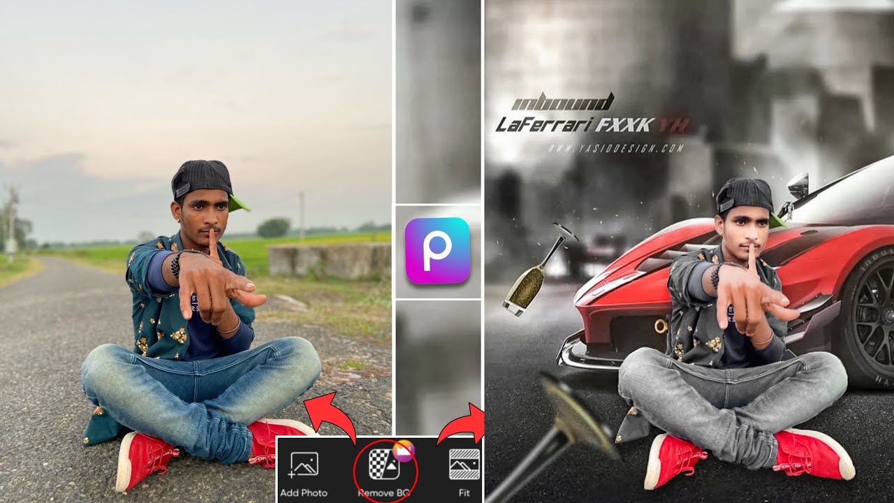 Picsart Background change editing tutorial || Picsart new look photo editing || Dmg editing zone