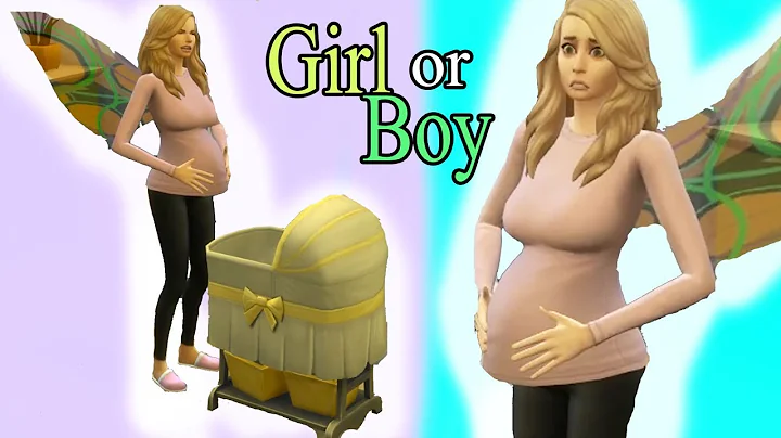 Baby Girl or Boy ?  SIMS 4 Fairy Fantasy Family Ga...