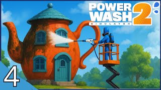CASA LIMPIA Y TETERÁ TAMBIÉN | #4 POWERWASH SIMULATOR 2 Gameplay Español