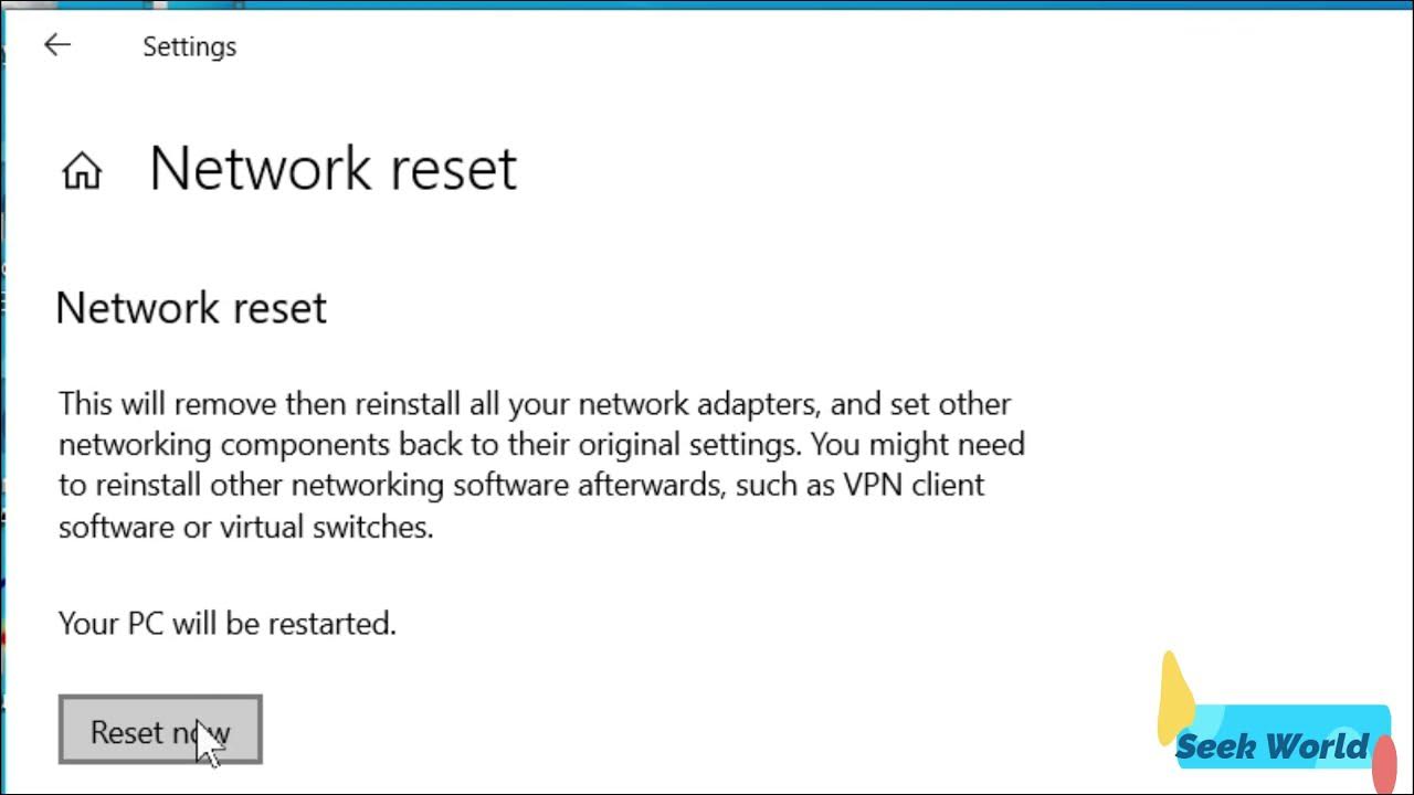 Fix Network Adapter not Showing in Network Connections Windows 10