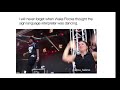 Wacka Flacka thought the sign language interpreter was dancing