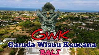 Megahnya Patung GWK : Garuda Wisnu Kencana. Bali