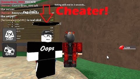 God mode Exploiter in Kat?! (Roblox Knife Ability Test)