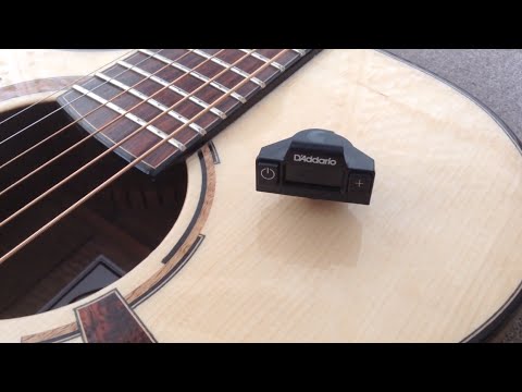 Testing the New D'Addario Soundhole Tuner