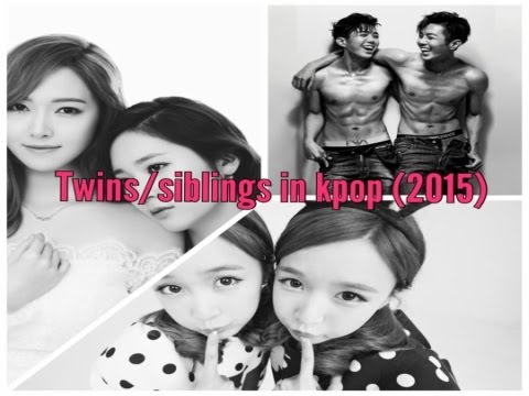 Twins/Siblings in kpop - YouTube