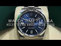 Rolex 124300 Oyster Perpetual 41mm - Bright Blue - Stainless Steel - UNBOXING VIDEO NEW 2020 Release