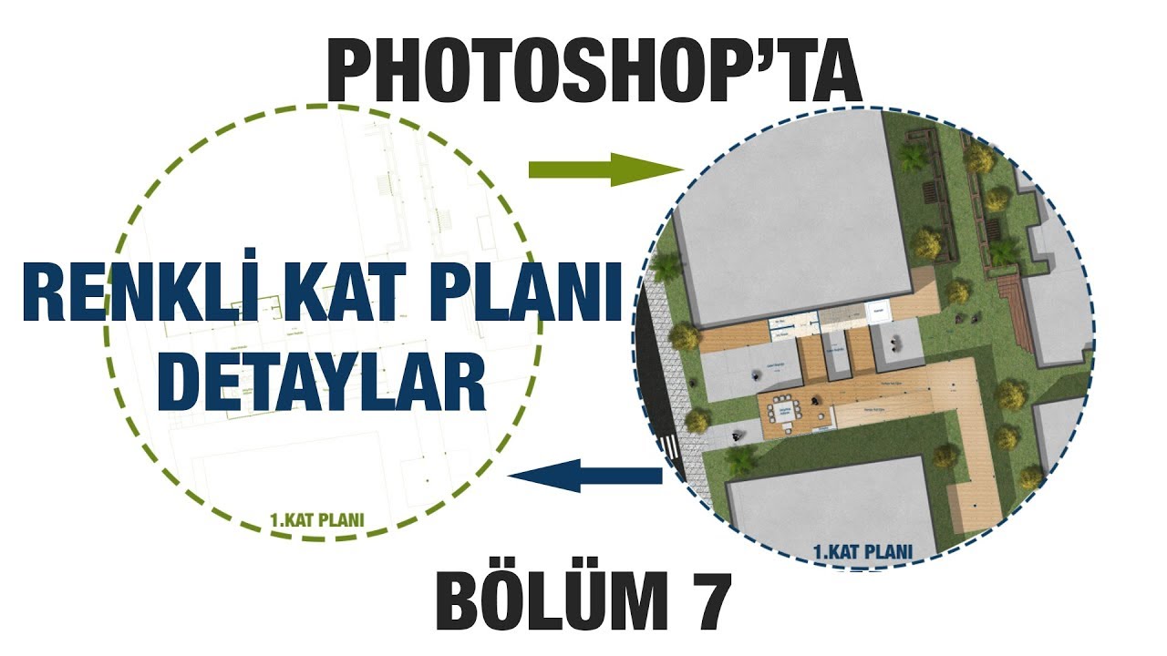 Mimarlık Öğrencileri İçin Renkli Plan Detaylar Bölüm 7 - YouTube