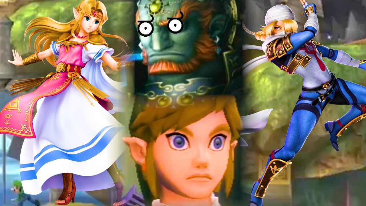 Link tryin to smash zelda #fyp #fypシ #zelda #reaction #