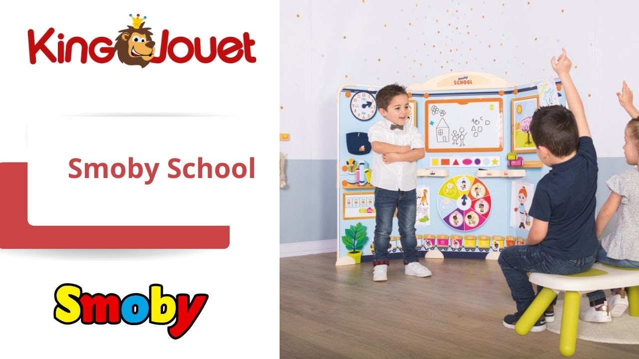 Smoby School : quand l'école s'invite à la maison ! - Blog King Jouet