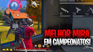 EU TENHO A MELHOR MIRA EM CAMPEONATOS! 🍓🔥 iphone 14 pro max free fire