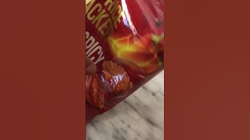 Hot&Spicy Mini Rice Cracker #asmr #satisfying #yummy