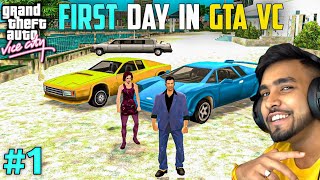 MY FIRST DAY IN GTA VC | GTA VICE CITY HINDI GAMEPLAY