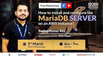How to install and configure the MariaDB Server on an AWS instance?