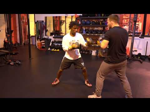 Boxing Pad Work Combo
