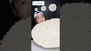 Makan Kerupuk Kecil, Sedang, Besar😱 #asmr #mukbang #makansesuaiemoji #kerupuk