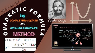 Quadratic Formula in Urdu/Hindi