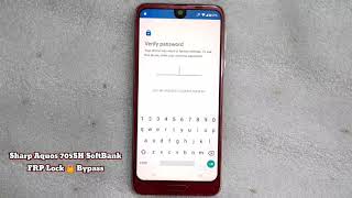 SHARP Aquos R2 705SH FRP Lock Bypass SoftBank Google Account Unlock