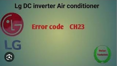 #lg dual inverter #ch23 error #tamil with circuit diagram