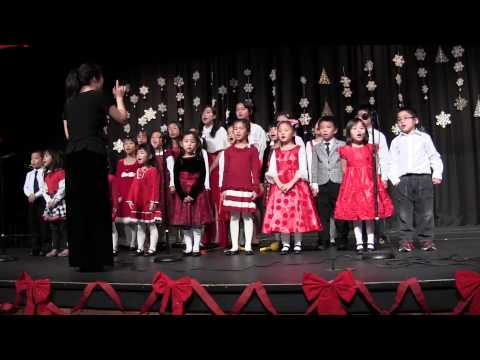 少儿合唱《悯农》 希望中文学校2012年末联欢会