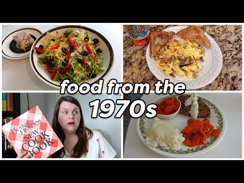 Food from the 1970s - I cooked up a FULL DAY of meals!