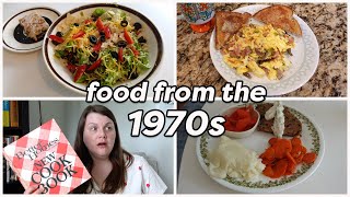 Food from the 1970s - I cooked up a FULL DAY of meals!