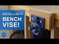 EASY Woodworking Vise Installation ~ DIY Woodworking