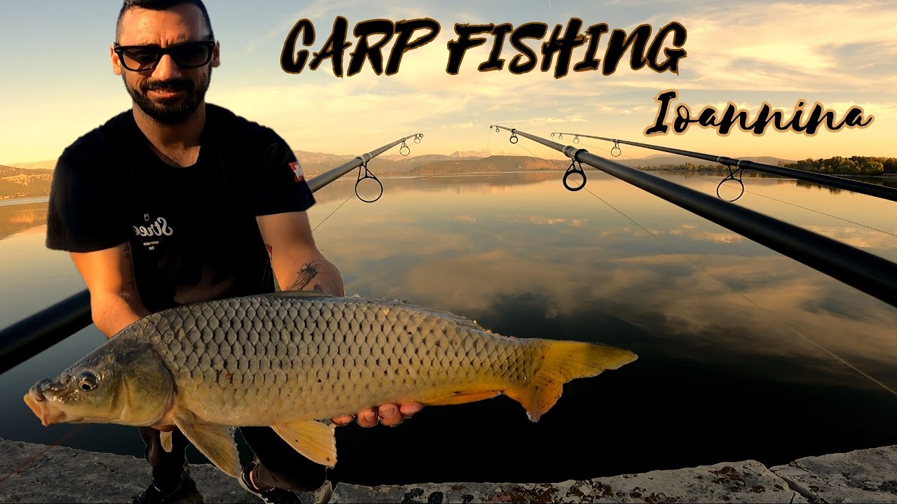 Ψάρεμα CARP στη λίμνη ΙΩΑΝΝΙΝΩΝ