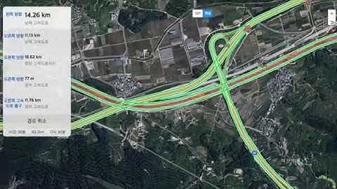 Naver map & SK Tmap api test
