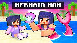 Raised by my MERMAID MOM in Minecraft!