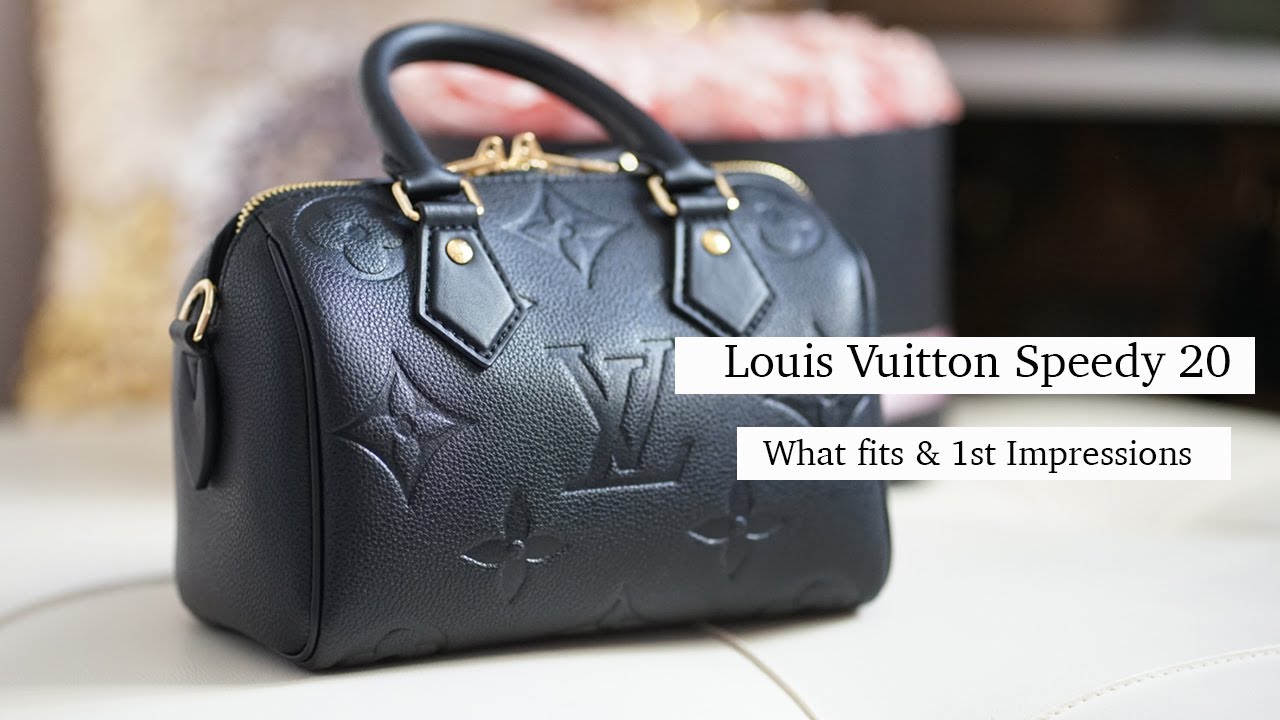 Louis Vuitton Brown Monogram Canvas Speedy Bandouliere 20 Top Handle Bag -  ShopStyle