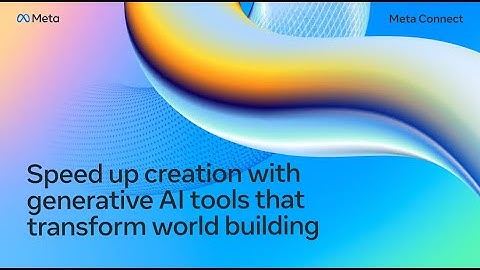 Speed Up Creation with Generative AI Tools that Transform World Building