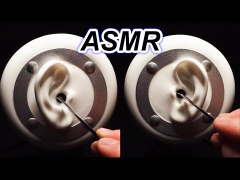 【ASMR】不眠のあなたを救う！ステンレス耳かきで丁寧に耳かきした音　左耳のみ　右耳のみ　両耳同時　Ear Cleaning with Stainless Ear Pick 　No Talking