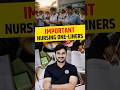 Nursing One Liner MCQ📝| For All Nursing Exams#norcet11 #sgpgi #osssc #rrbnursing #choexam #vikassir
